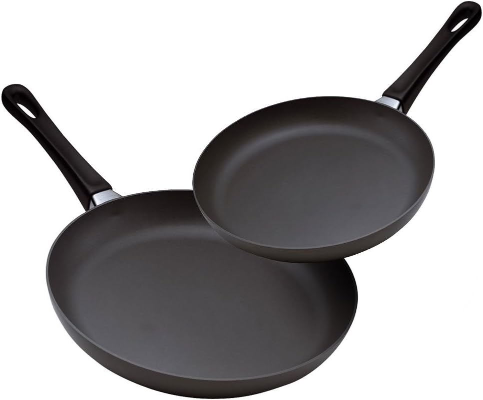 2 Piece Fry Pan Set, 8" and 10 1/4", Black (10202600)