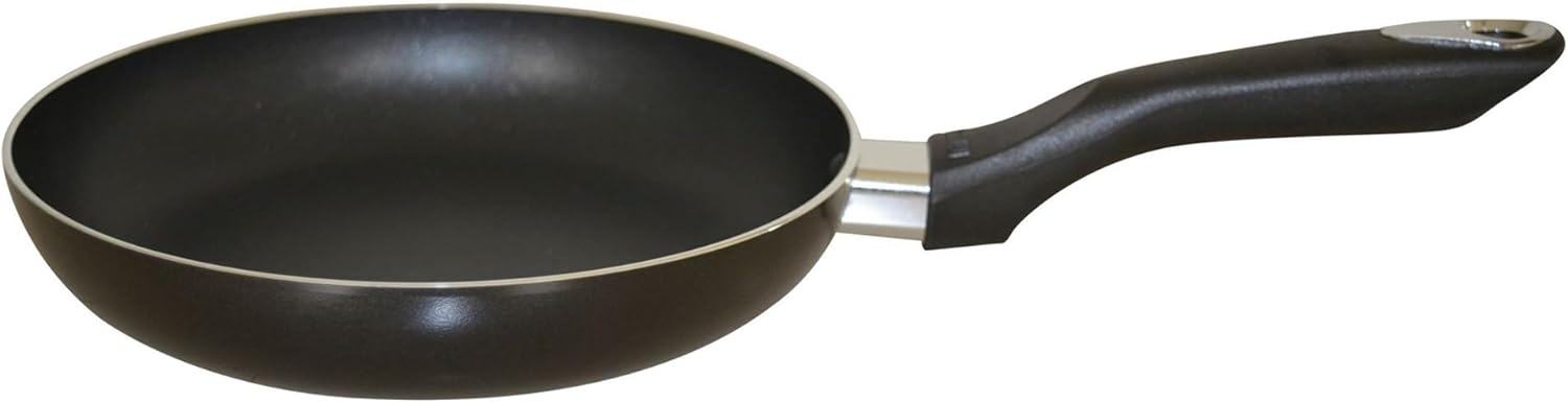 8in  Aluminum Nonstick Fry Pan with Cool Touch Handle, Black