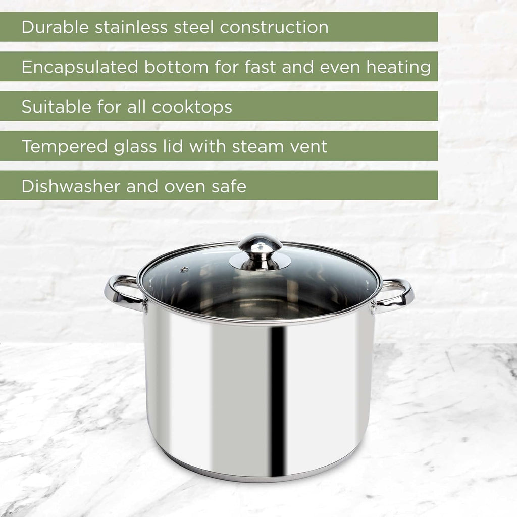 Stainless Steel, 8-Quart