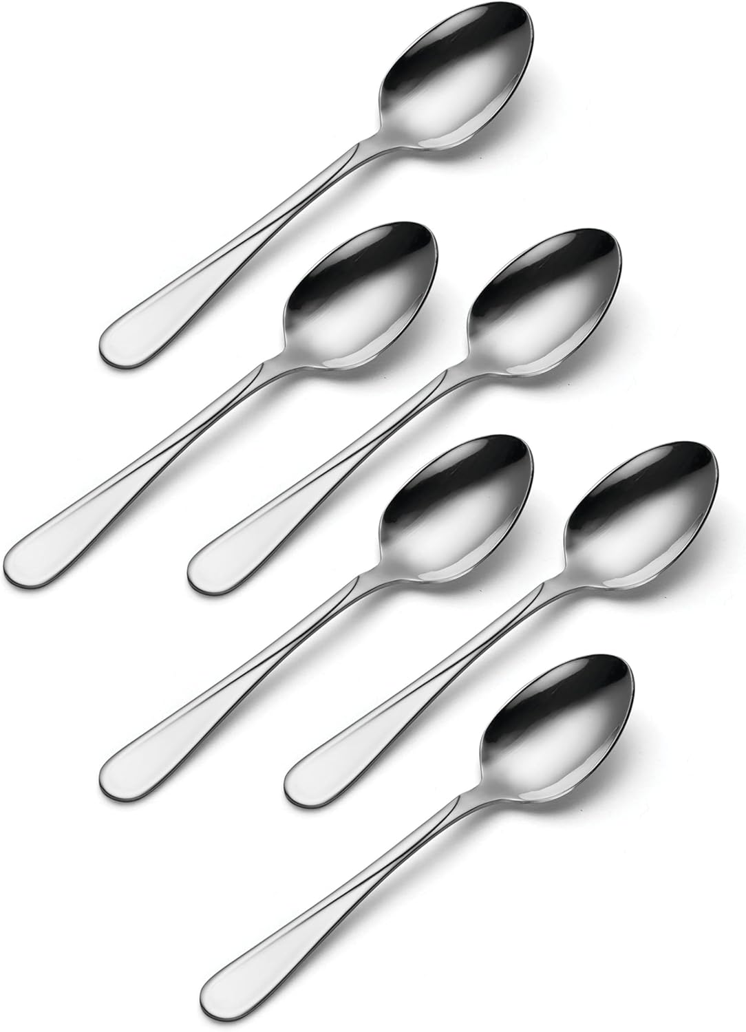 Flatware , Teaspoons, Stainless Steel, Set of 6